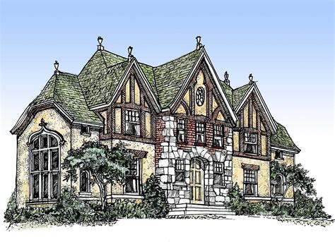 vintage tudor house plans